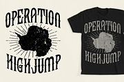 Operation High Jump T-Shirt Design