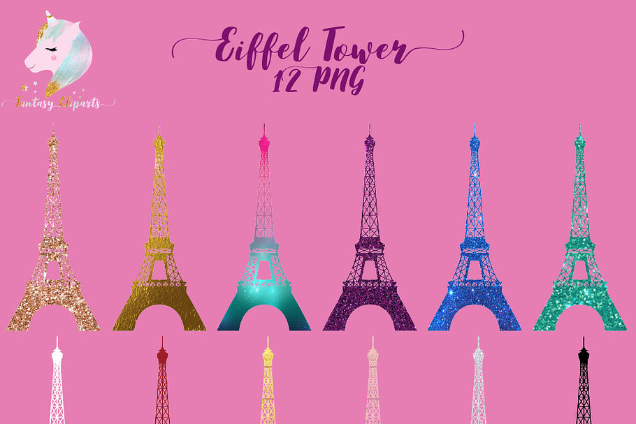 Eiffel Tower Clipart in Objects - product preview 8