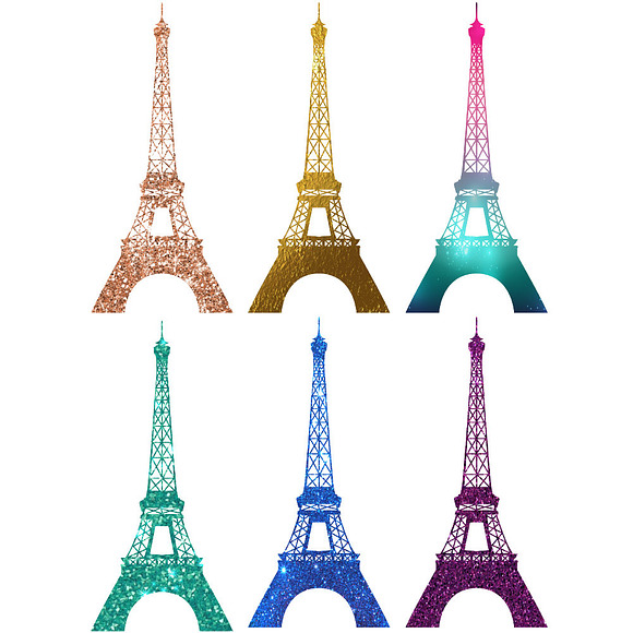 Eiffel Tower Clipart in Objects - product preview 1