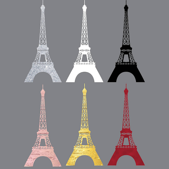 Eiffel Tower Clipart in Objects - product preview 2