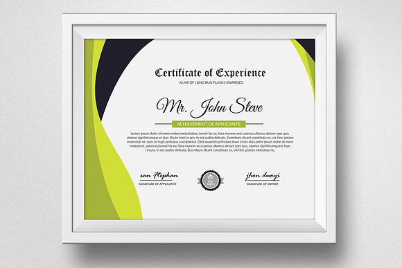 Creative Word Certificate Diploma in Stationery Templates - product preview 1