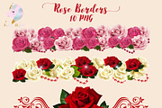 Rose Borders Clipart