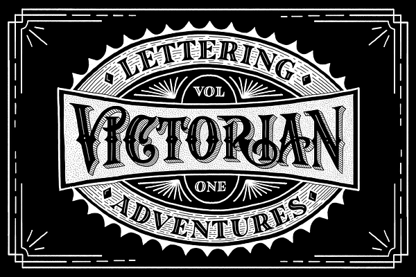 Victorian Lettering Workbook