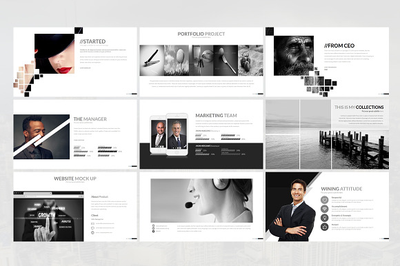 Esse Powerpoint Template in PowerPoint Templates - product preview 1