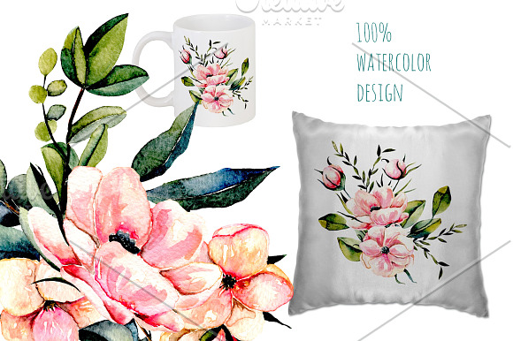 Eucalyptus. Big floral collection. in Illustrations - product preview 7