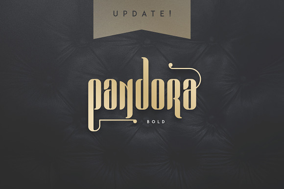 Pandora Display font -50% in Display Fonts - product preview 8
