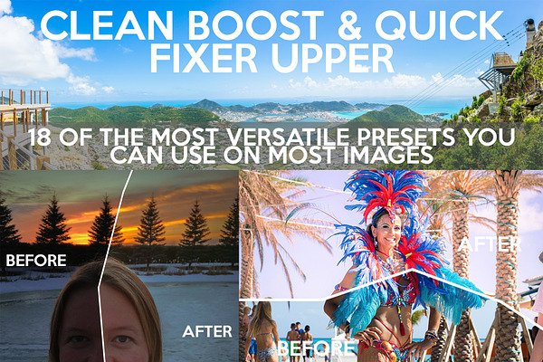 18 Clean Boost & Quick Fixer Upper