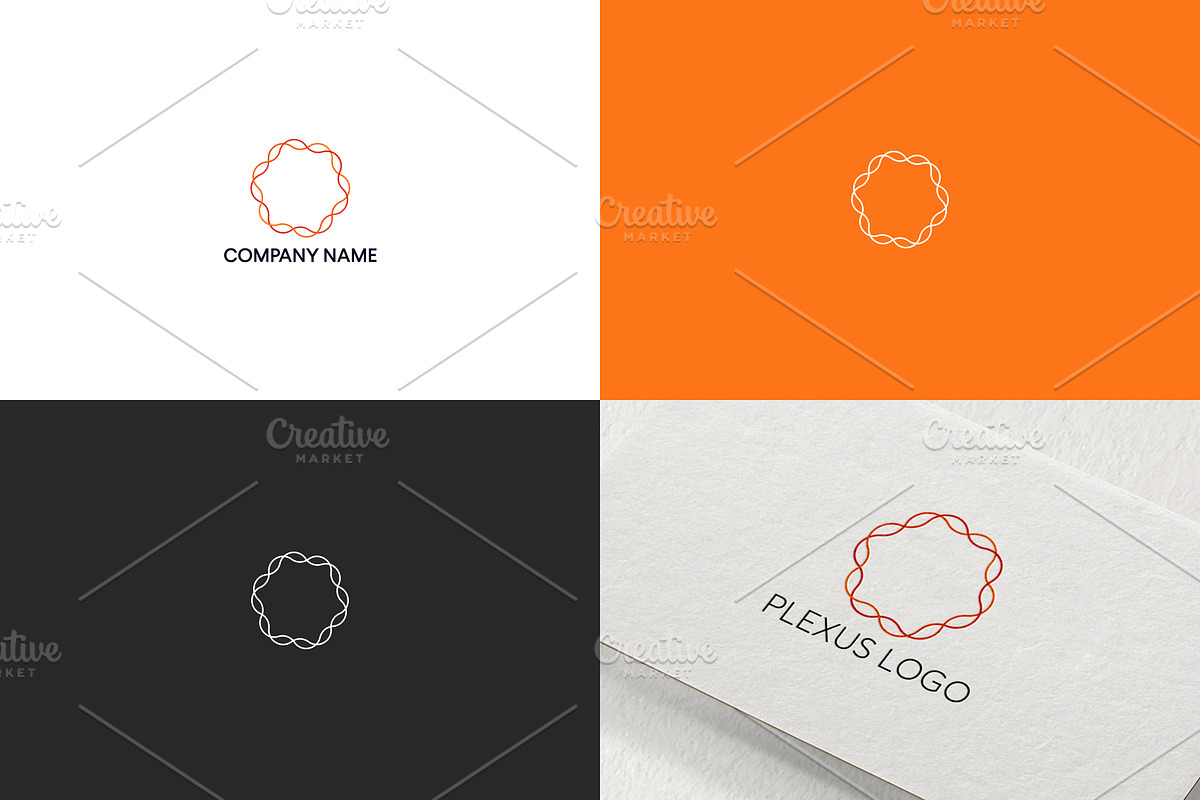 Line logo design | Free UPDATE in Logo Templates - product preview 8