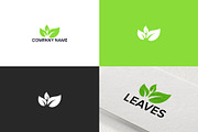 Leaves logo design | Free UPDATE