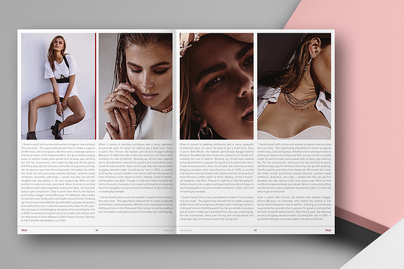 TALK | LIFESTYLE MAGAZINE in Magazine Templates - product preview 14
