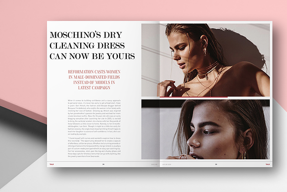 TALK | LIFESTYLE MAGAZINE in Magazine Templates - product preview 19