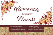 Romantic Florals Design Set