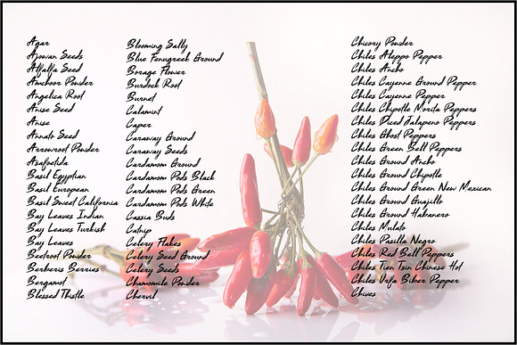 Bulk Herbs & Spices Gradients in Photoshop Gradients - product preview 1