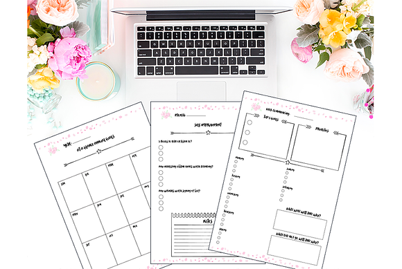 Printable Planner in Stationery Templates - product preview 2