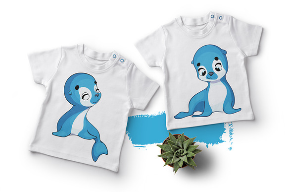 Baby seal. in Illustrations - product preview 4