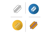 American hot dog icon