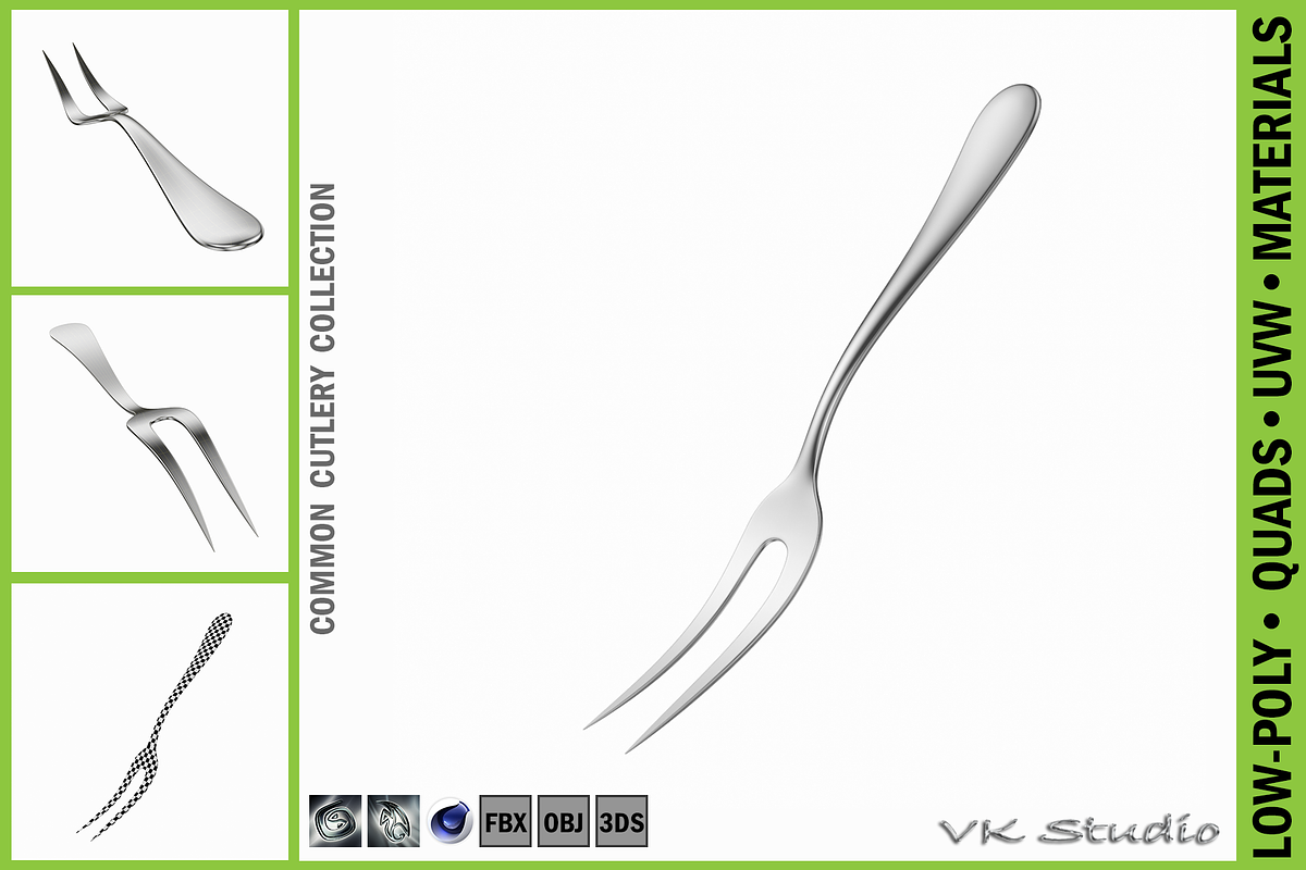 Carving Fork Common Cutlery in Appliances - product preview 8