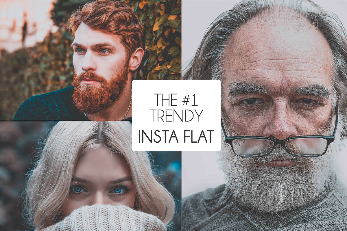 The #1 Trendy Insta-Flat Preset in Photoshop Plugins - product preview 8