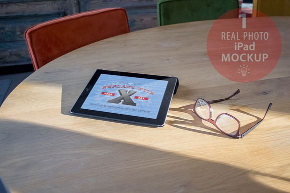 Real Photo iPad Mockup in Mobile & Web Mockups - product preview 3