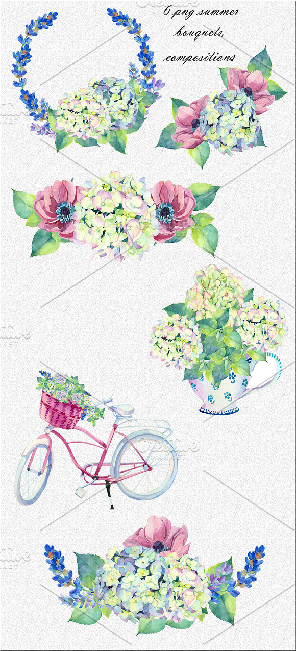 So fantastic blooming garden in Illustrations - product preview 1