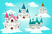 Fairytale castles set