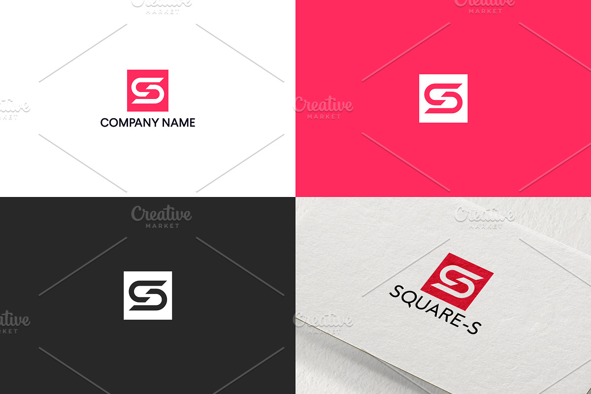 Letter S logo design | Free UPDATE in Logo Templates - product preview 8
