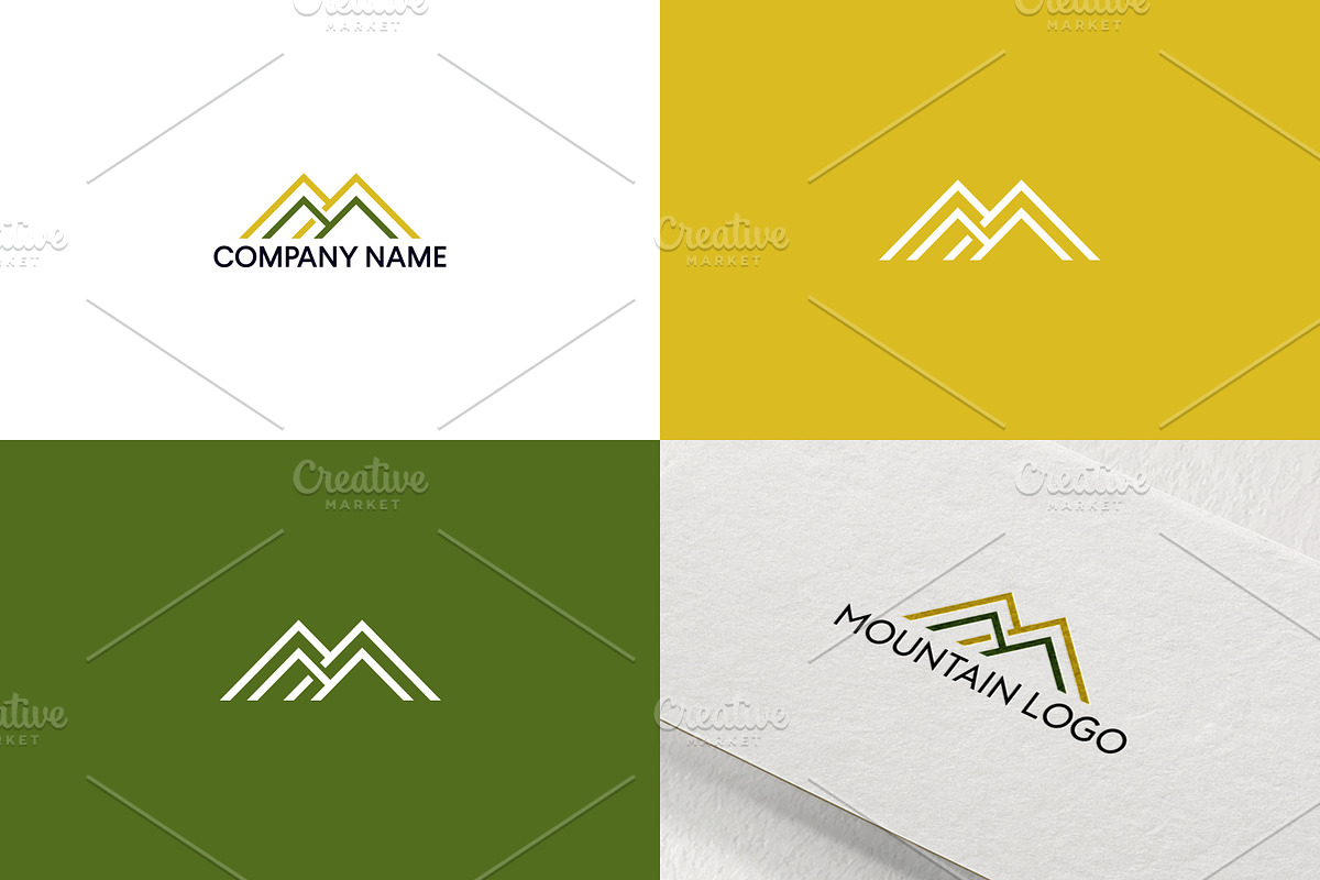 Mountain logo | Free UPDATE in Logo Templates - product preview 8