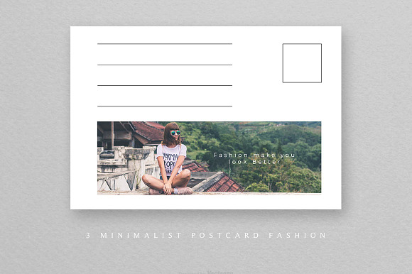 Fashion Postcard Templates in Postcard Templates - product preview 6