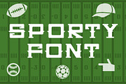 Sporty font