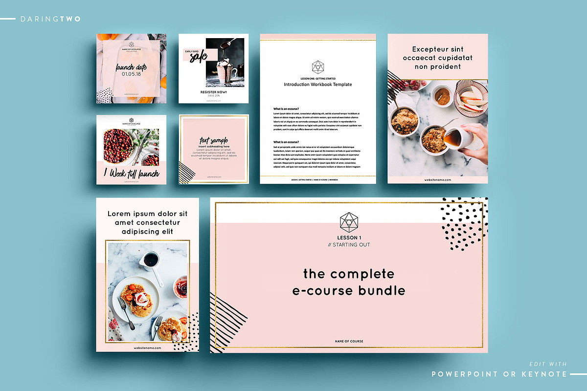 V4 Powerpoint Course Bundle in PowerPoint Templates - product preview 8