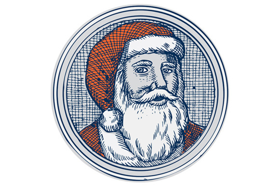 Santa Claus Father Christmas Vintage in Illustrations - product preview 8