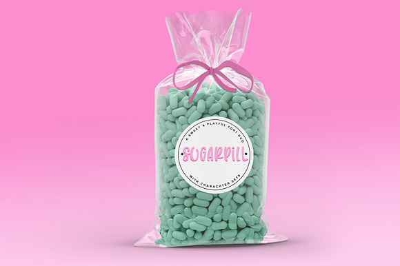 Sugarpill Font Duo in Display Fonts - product preview 6