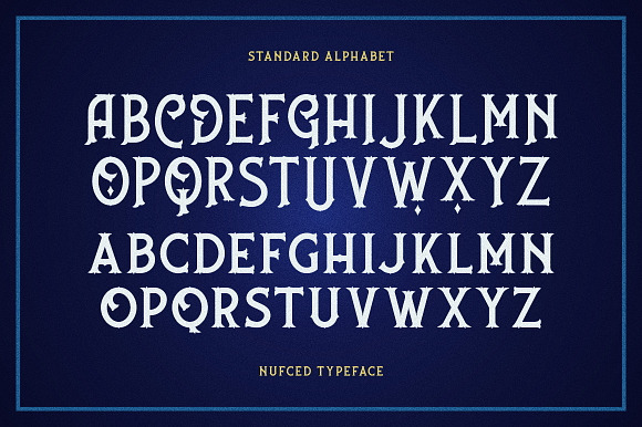 Nufced Typeface in Display Fonts - product preview 4