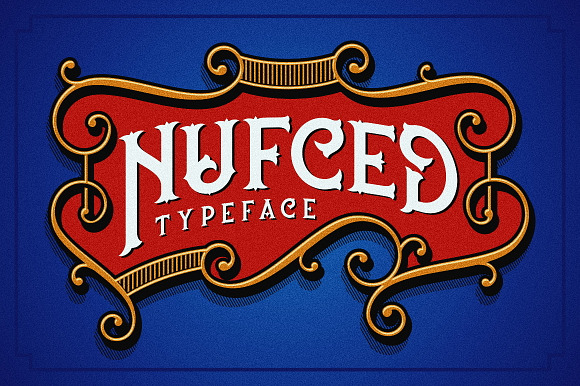 Nufced Typeface in Display Fonts - product preview 5