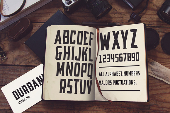 Durbank - Industrial Style Font in Sans-Serif Fonts - product preview 6
