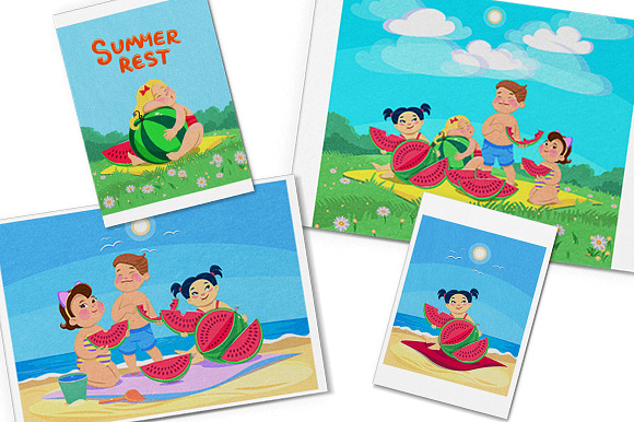 SUMMER REST in Illustrations - product preview 13