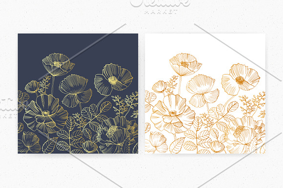 Floral backgrouns in Objects - product preview 1