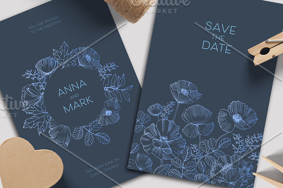 Floral backgrouns in Objects - product preview 11