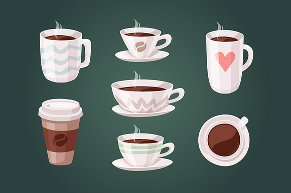 Coffee Cups and Quotes in Illustrations - product preview 2