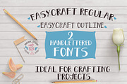 Easycraft 2 Fonts Regular - Outline
