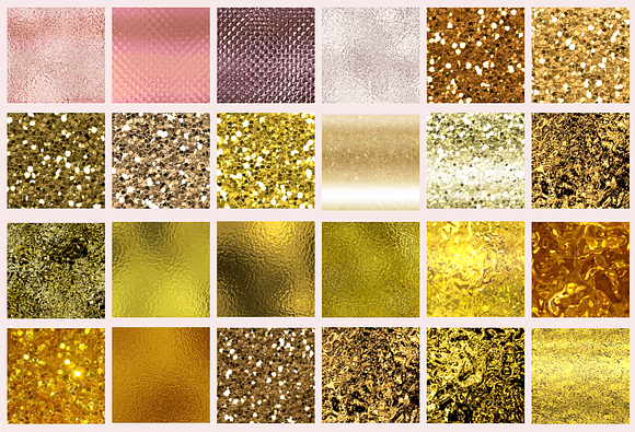 75 Pink & Gold Luxe Textures bundle in Textures - product preview 3
