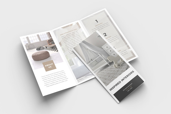 Lynx Trifold Brochure in Brochure Templates - product preview 4