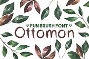 Ottomon Handwritten Brush Font