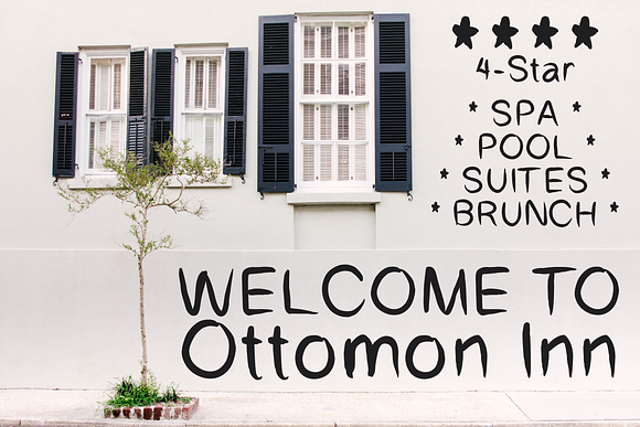 Ottomon Handwritten Brush Font in Display Fonts - product preview 4