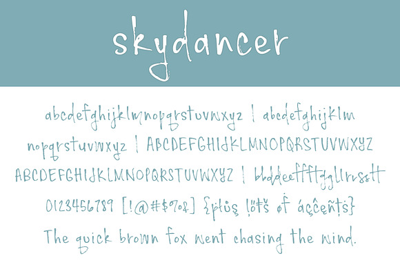 Skydancer in Script Fonts - product preview 1