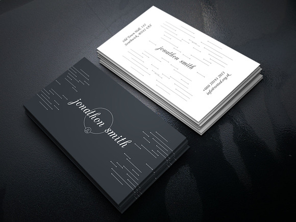 Personal Business Card in Business Card Templates - product preview 3