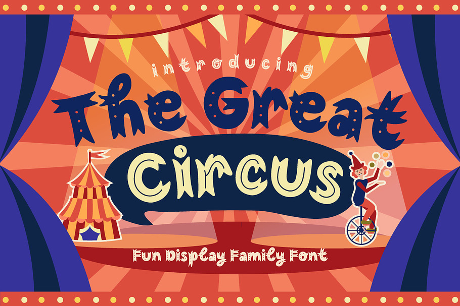 The Great Circus  in Circus Fonts - product preview 8