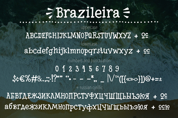 Brazileira - Slab Serif Font in Slab Serif Fonts - product preview 5