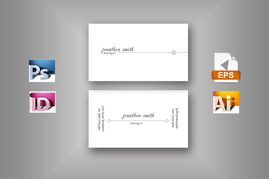 Ur Business Card in Business Card Templates - product preview 8
