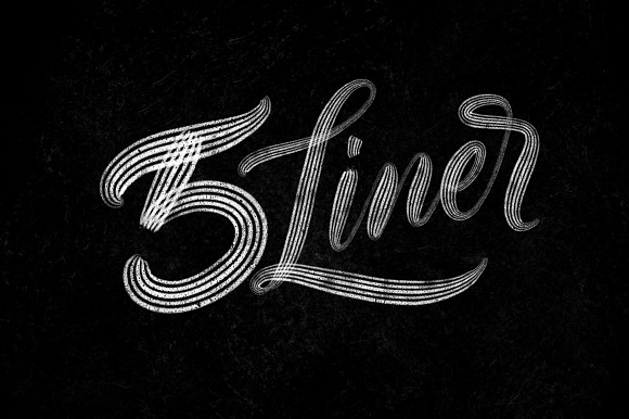 Procreate Lettering Brushes in Photoshop Brushes - product preview 11